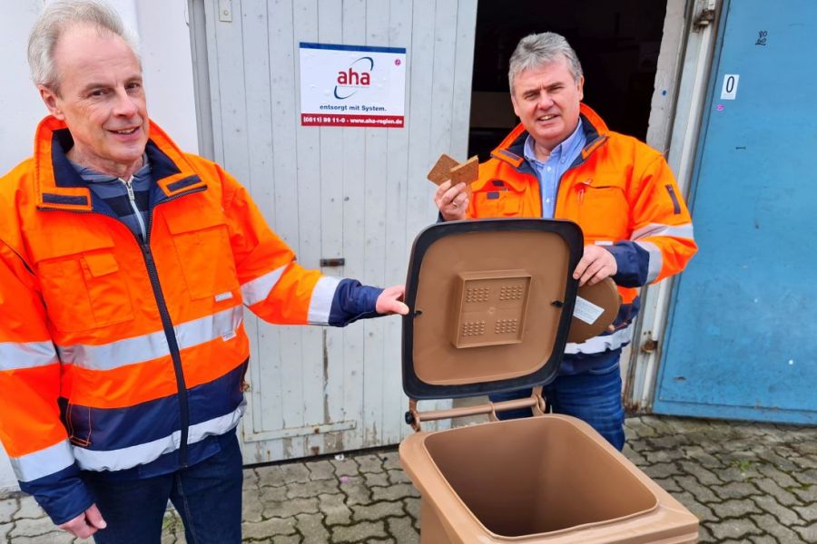 Duizenden bio-afvalbakken in Hannover met optionele biofilterdeksel